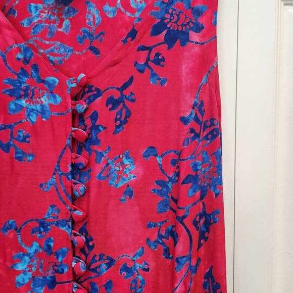 [M] Temptation Long Dress‎ Flowy Sleeveless Maxi Dress size Medium Beautiful - Picture 7 of 10